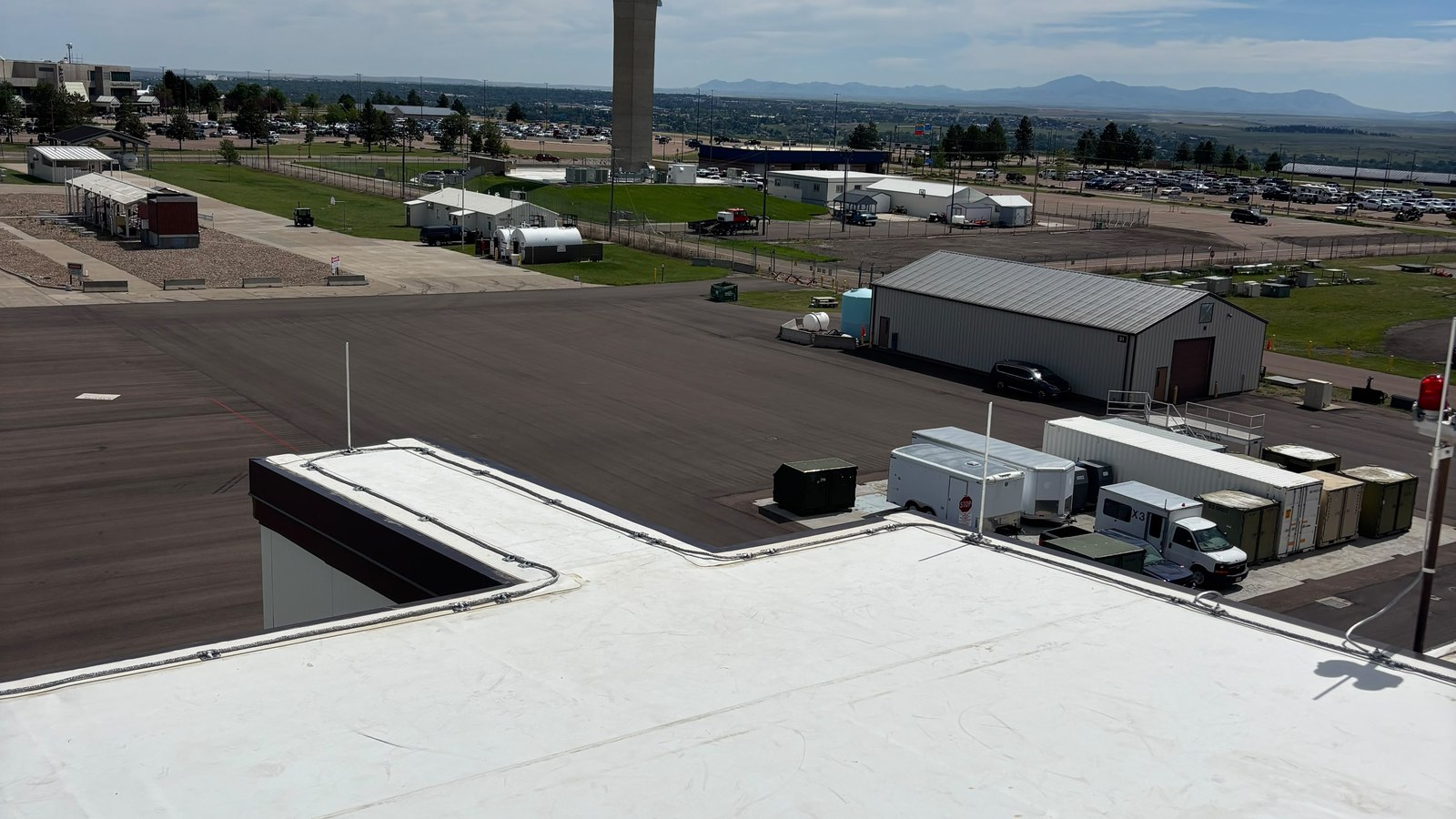 MT Air National Guard Base facility building
